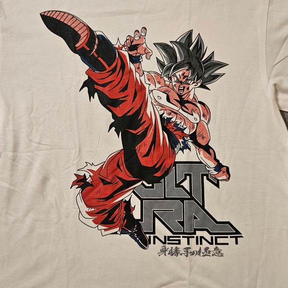 Dragon Ball Z Goku Ultra Instinct Anime Cospa S/S T Shirt Japan Size Large - Picture 2 of 7